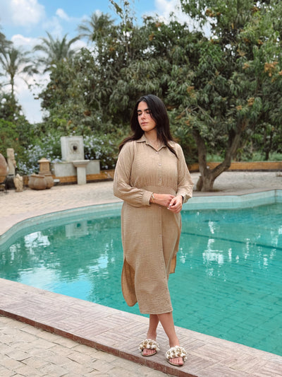 Linen Shirt Dress