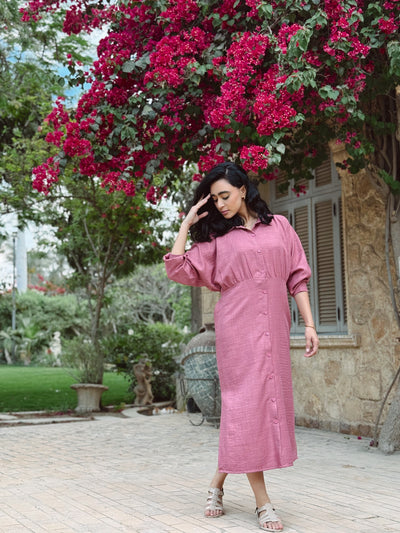 Linen Shirt Dress