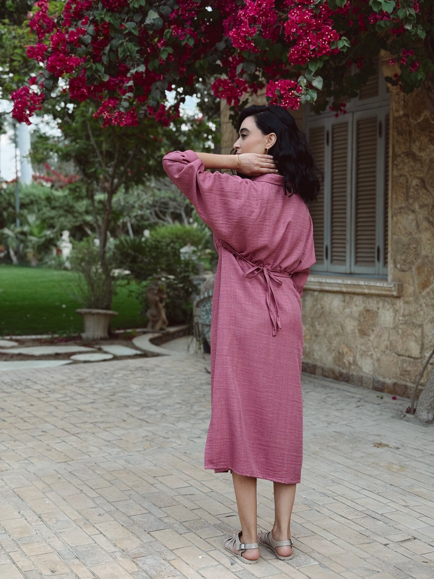 Linen Shirt Dress