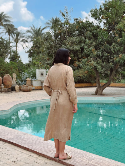 Linen Shirt Dress