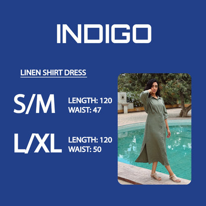 Linen Shirt Dress