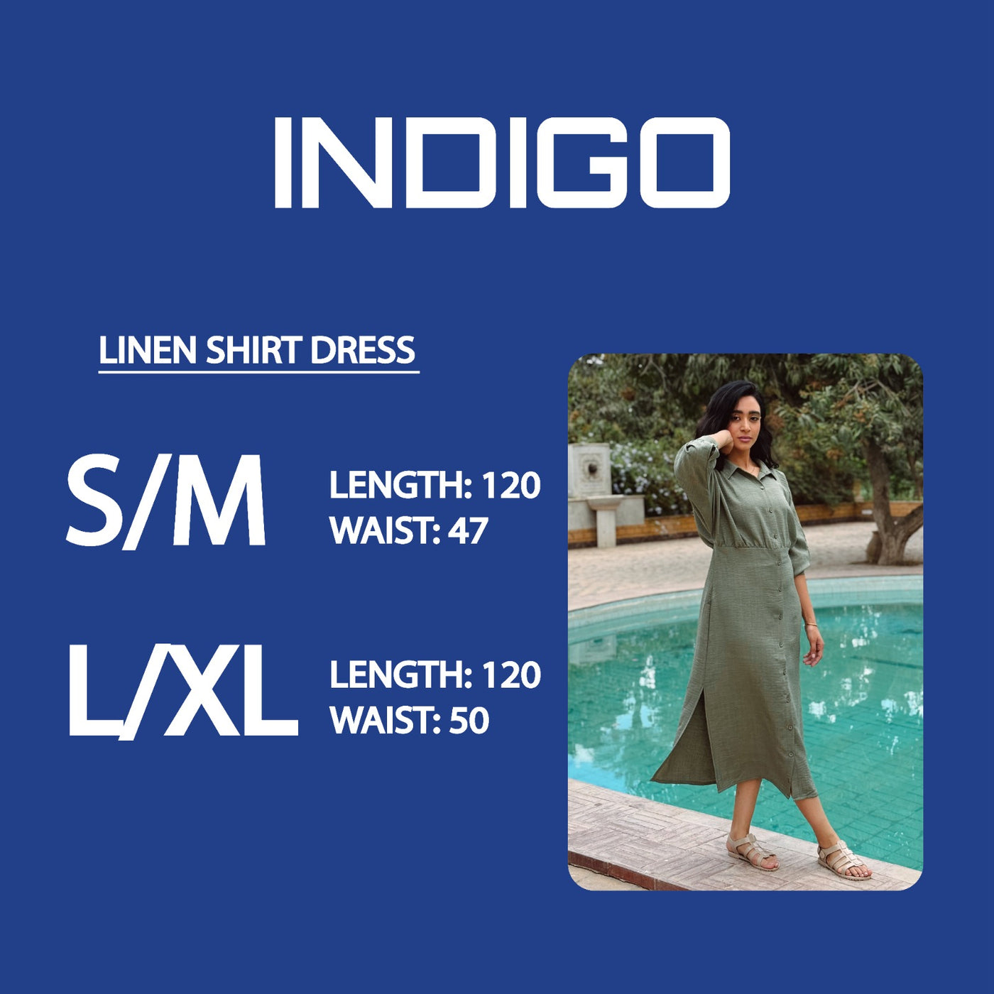 Linen Shirt Dress