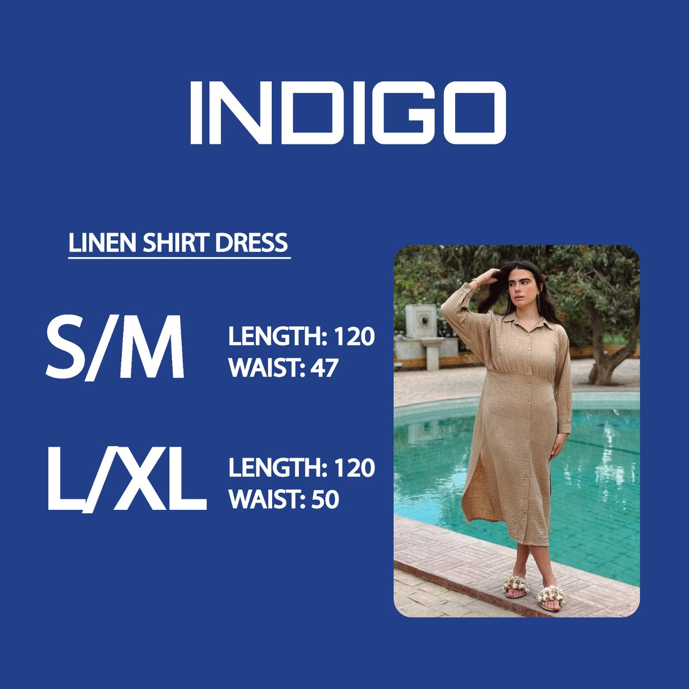 Linen Shirt Dress