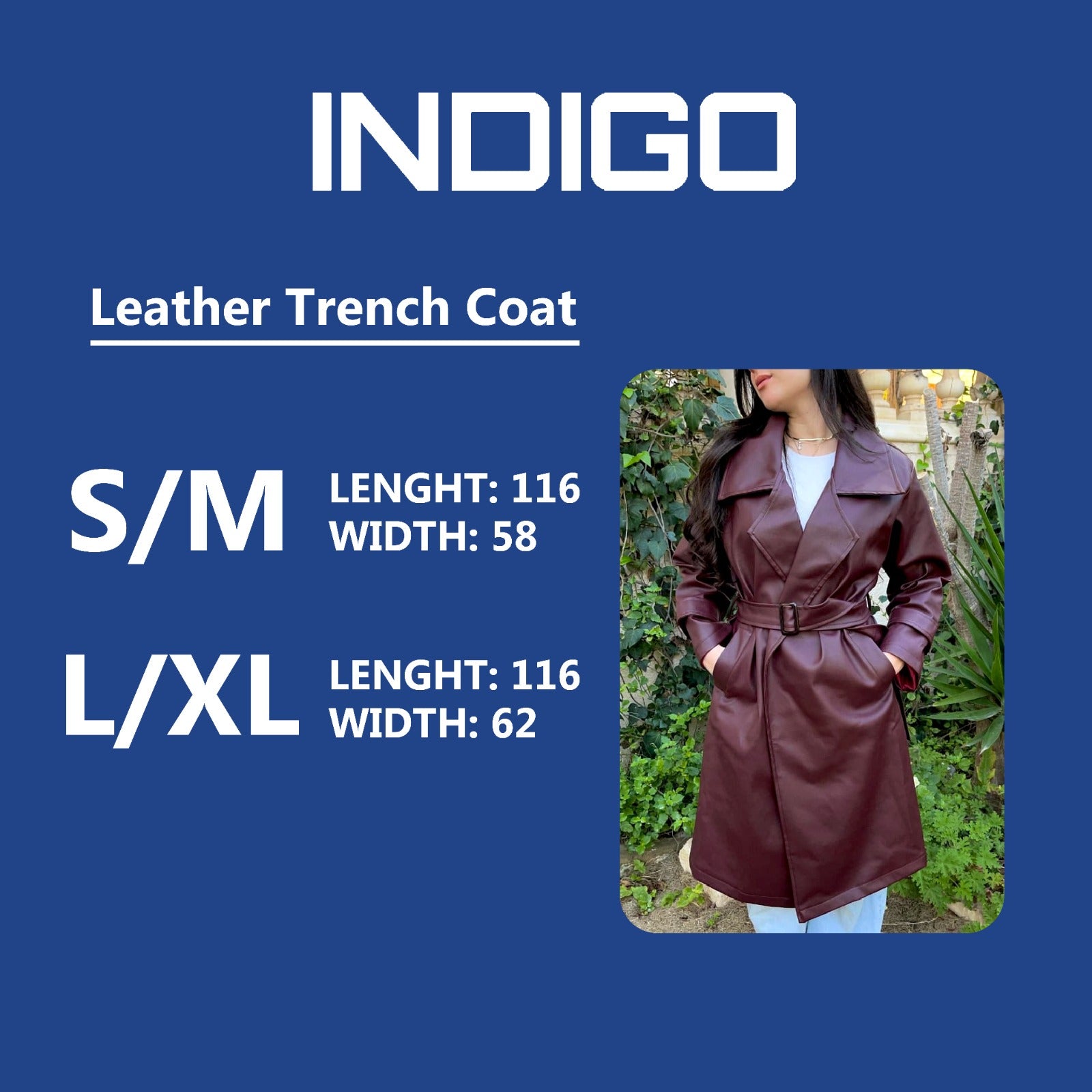 leather trench coat